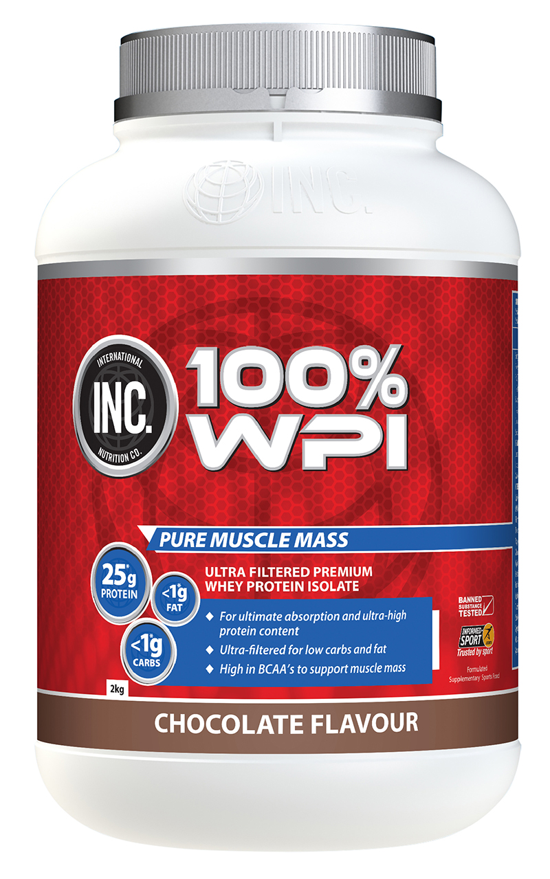 INC 100 WPI Chocolate Flavour 2kg
